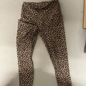 Leopard legging Varley 7/8